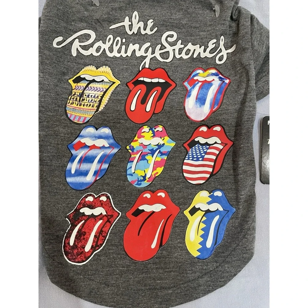 NEW The Rolling Stone - Evolution - Pet Dog Animal T-Shirt Costume - Size XS